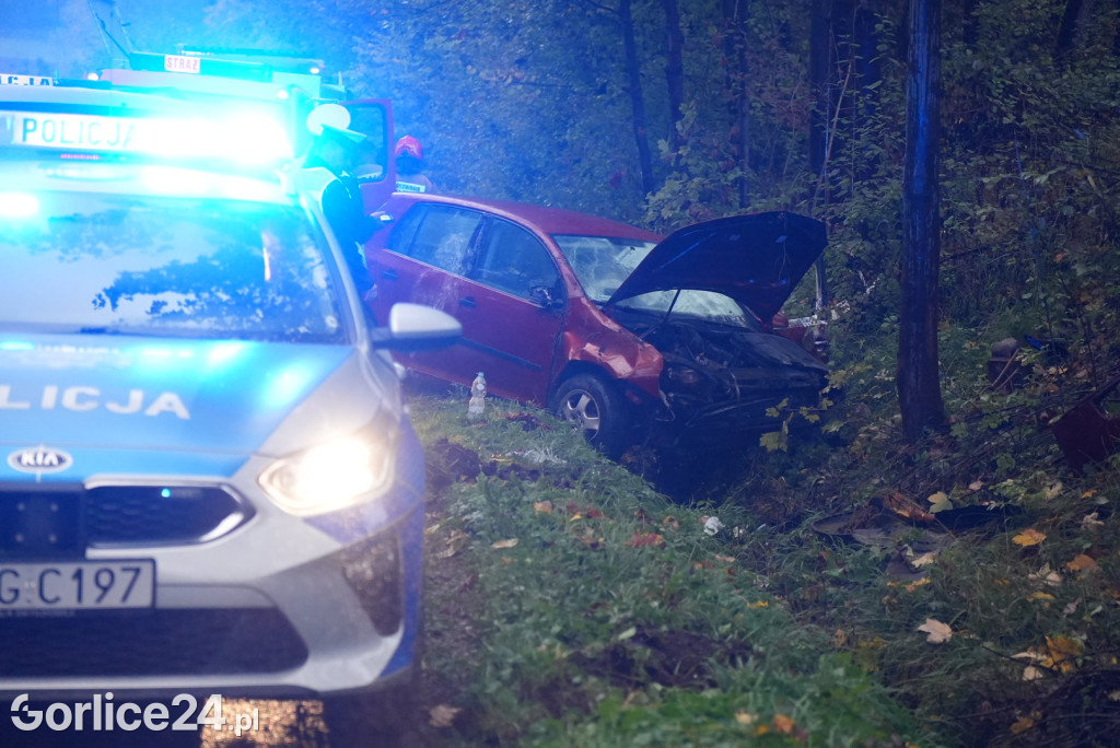 Wypadek w Ropie (05.10.)