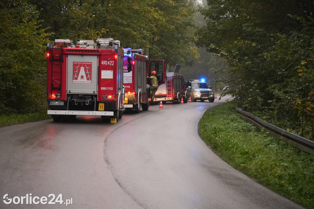 Wypadek w Ropie (05.10.)
