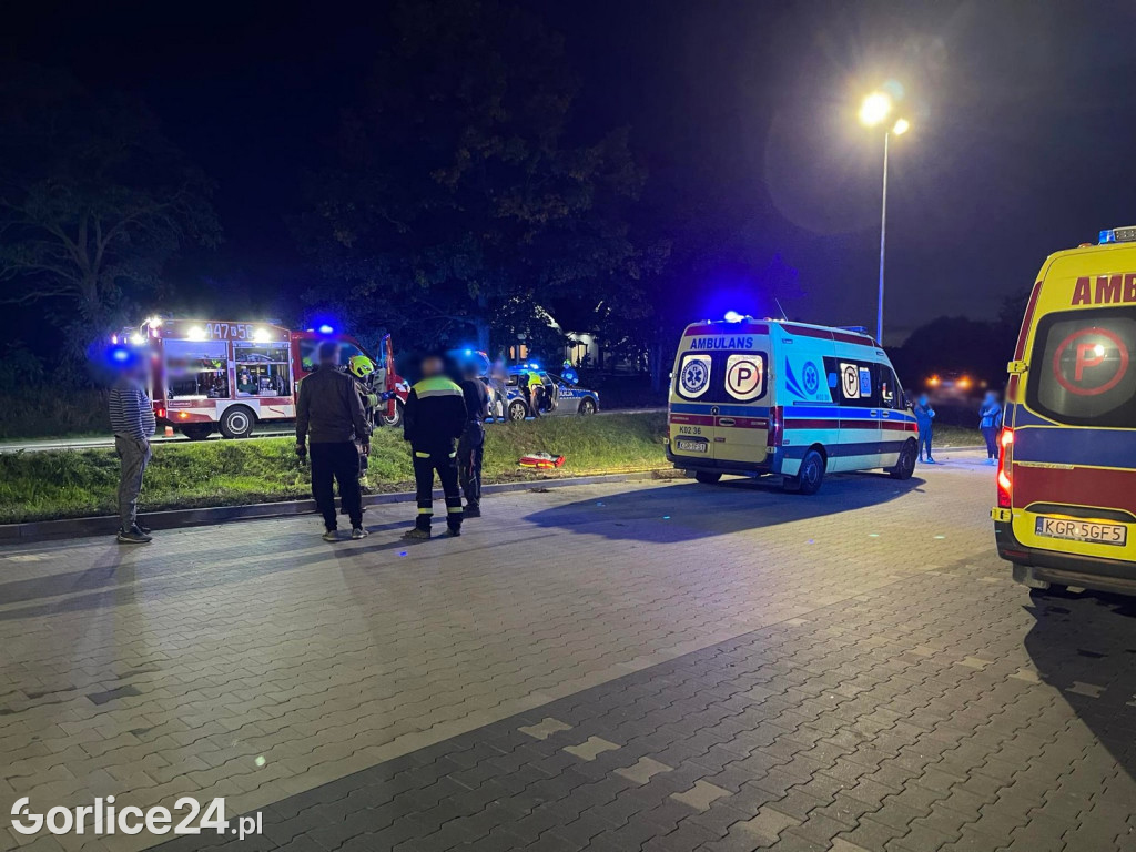 Potrącenie pieszego w Lipinkach (07.10.)