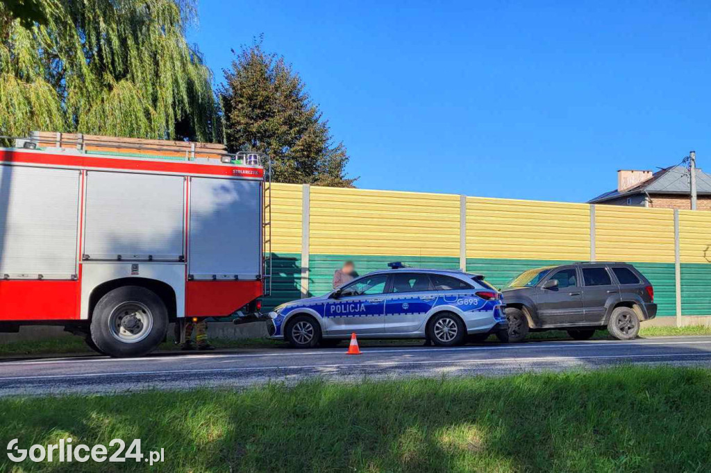 Kolizja 3 pojazdów na ulicy Parkowej (08.10.)
