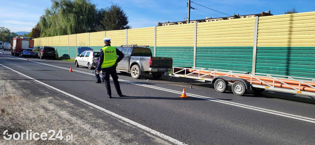 Kolizja 3 pojazdów na ulicy Parkowej (08.10.)