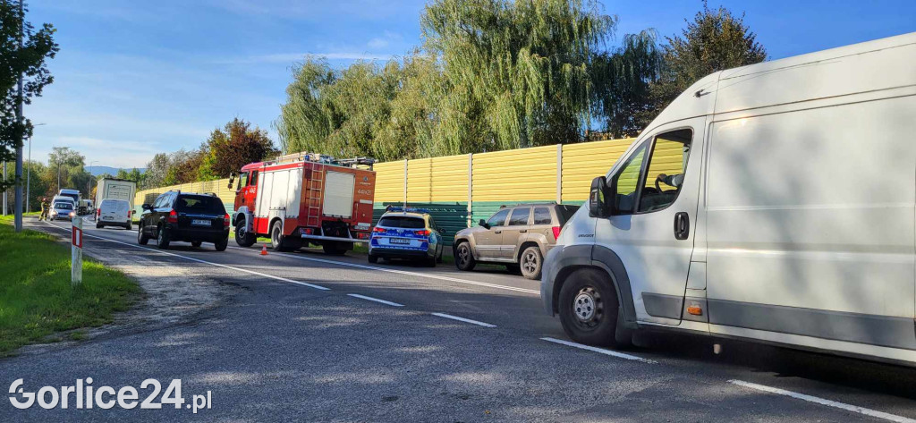 Kolizja 3 pojazdów na ulicy Parkowej (08.10.)