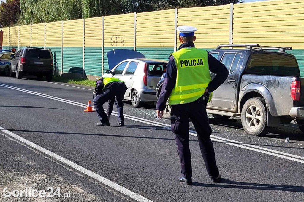 Kolizja 3 pojazdów na ulicy Parkowej (08.10.)