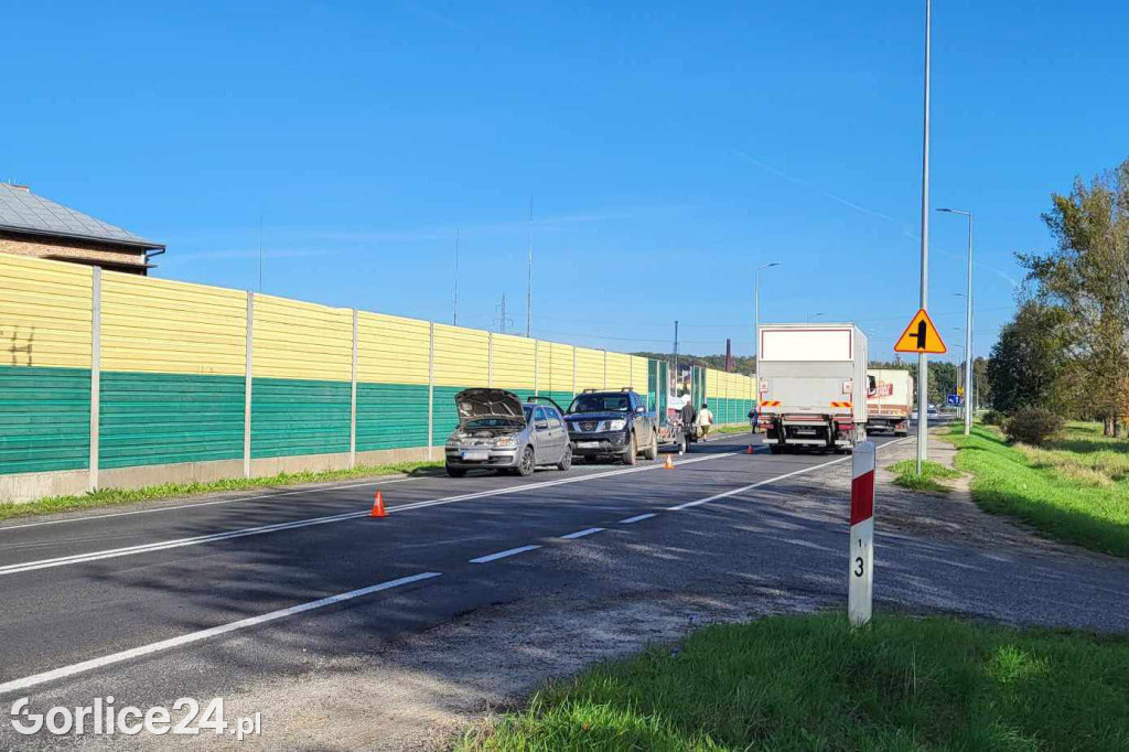 Kolizja 3 pojazdów na ulicy Parkowej (08.10.)