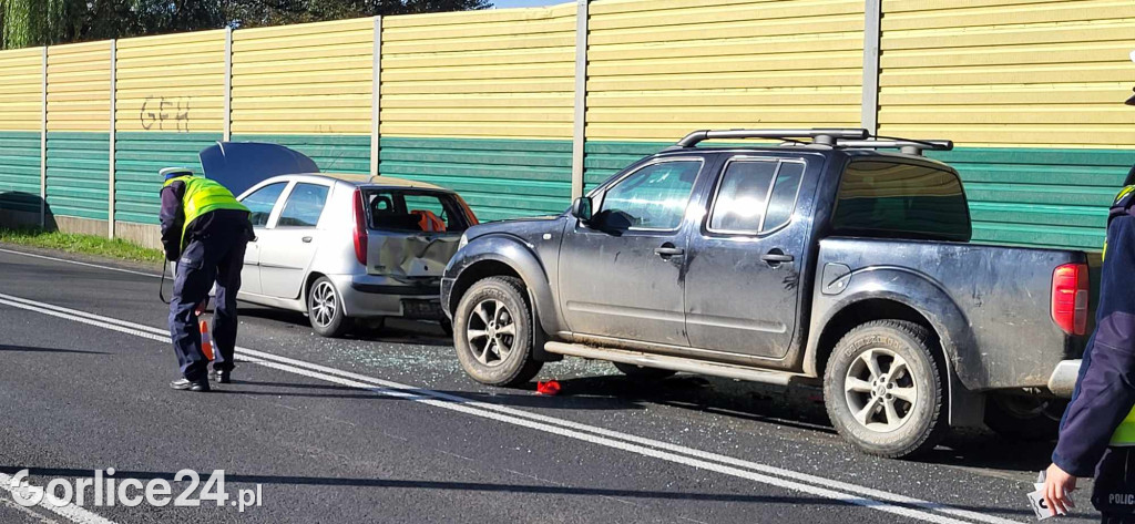 Kolizja 3 pojazdów na ulicy Parkowej (08.10.)