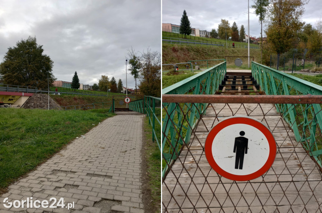 Kładka na Stróżowiance (15.10)