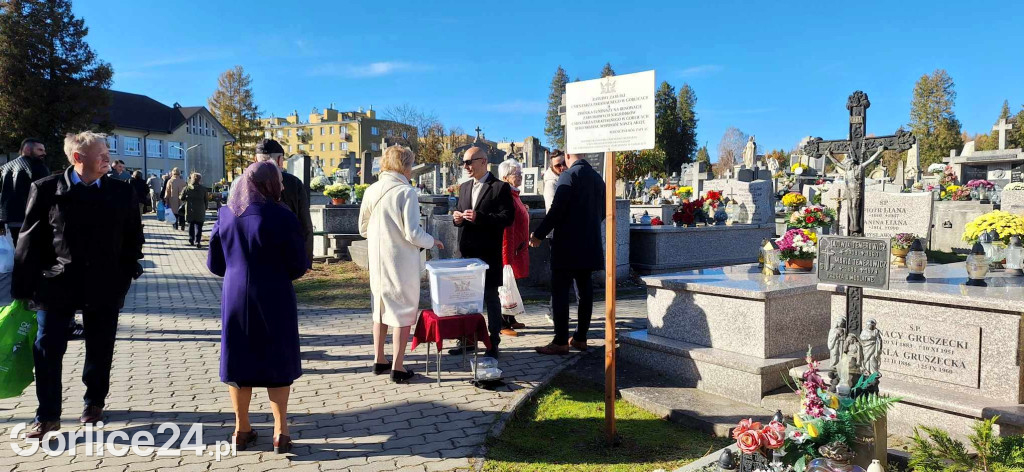 Kwesty na cmentarzach w Gorlicach i Sękowej (01.11)