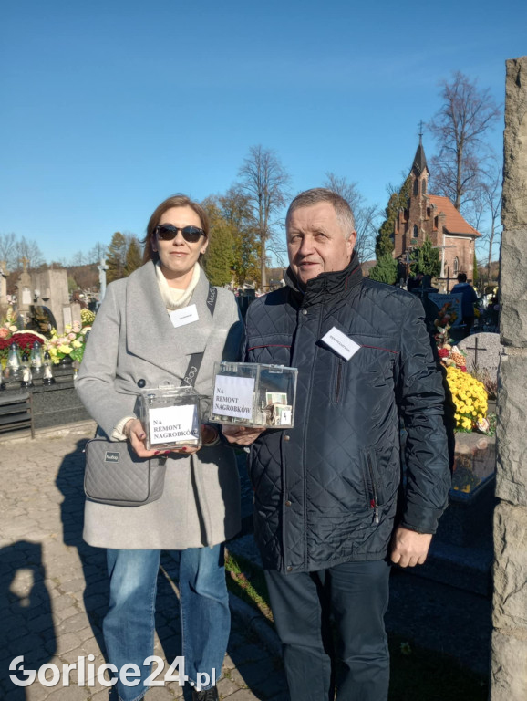 Kwesty na cmentarzach w Gorlicach i Sękowej (01.11)