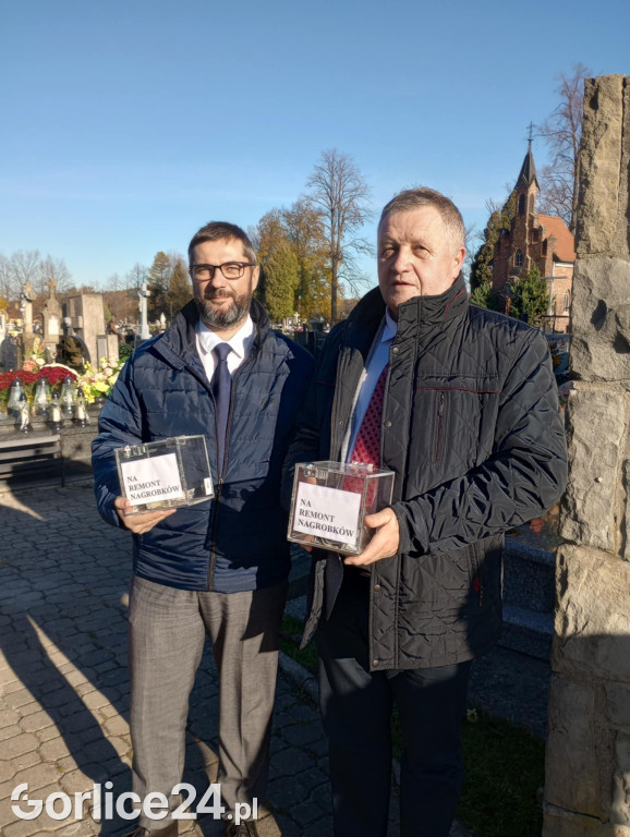 Kwesty na cmentarzach w Gorlicach i Sękowej (01.11)