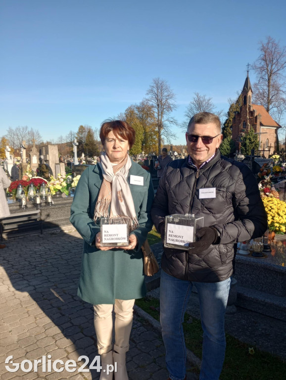 Kwesty na cmentarzach w Gorlicach i Sękowej (01.11)