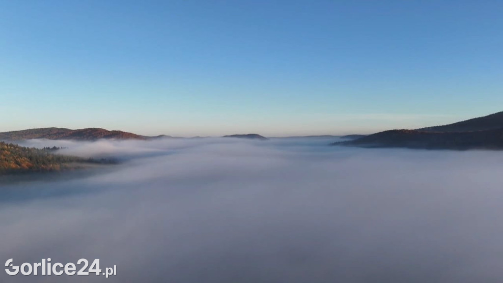 Morze chmur nad Gorlicami