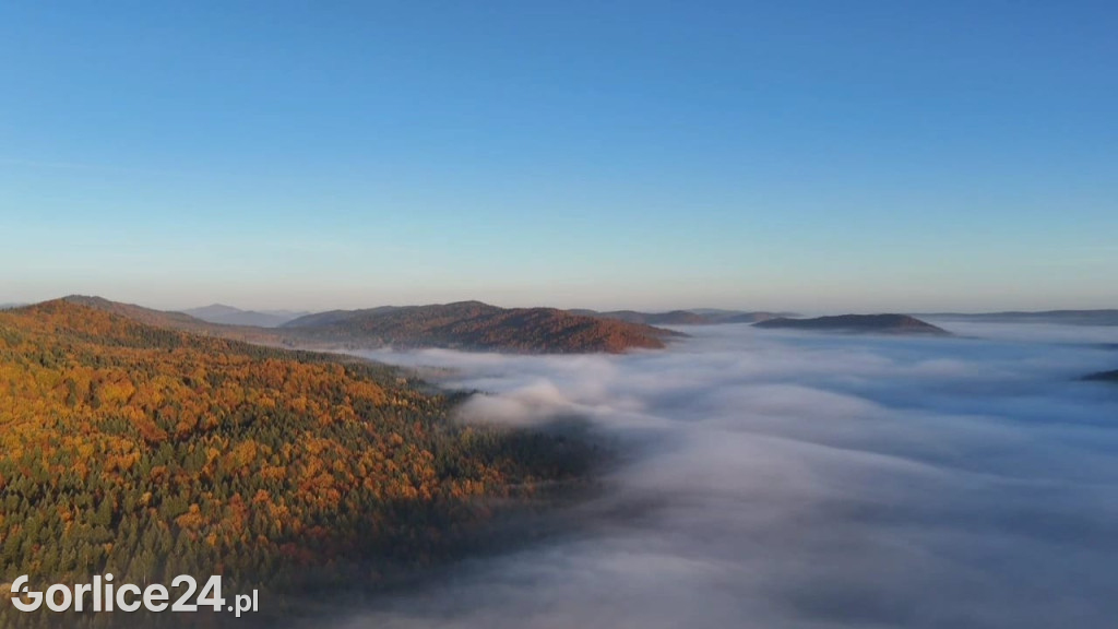 Morze chmur nad Gorlicami