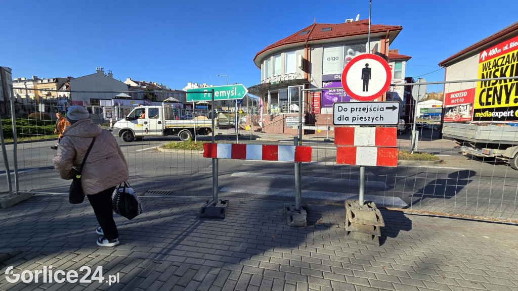 Rozpoczęcie remontu na ulicy Bieckiej w Gorlicach