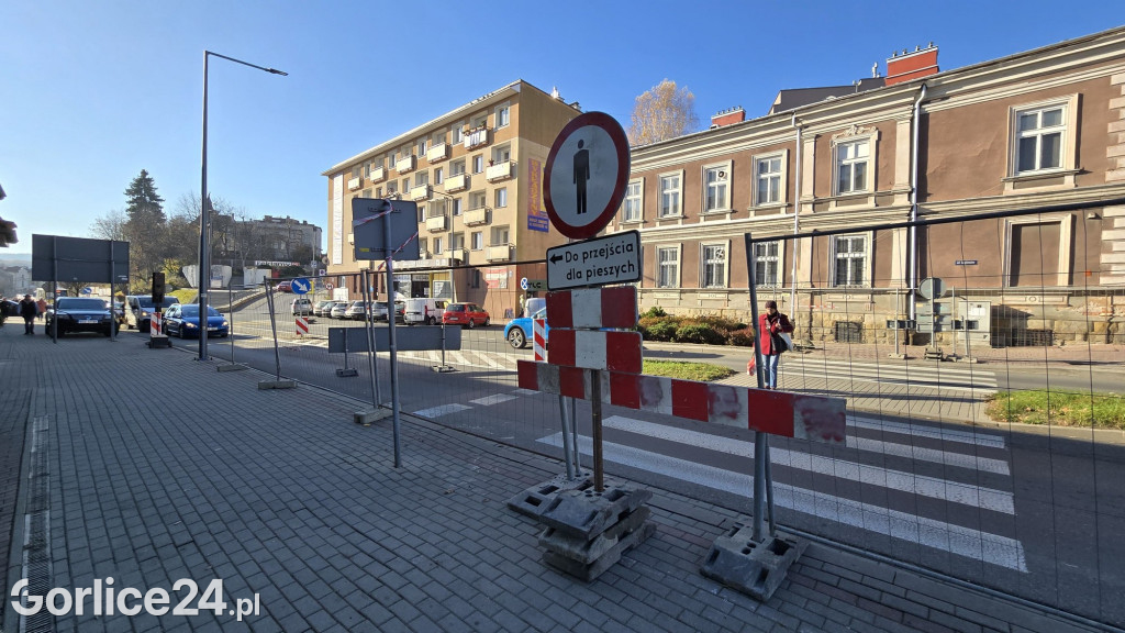 Rozpoczęcie remontu na ulicy Bieckiej w Gorlicach