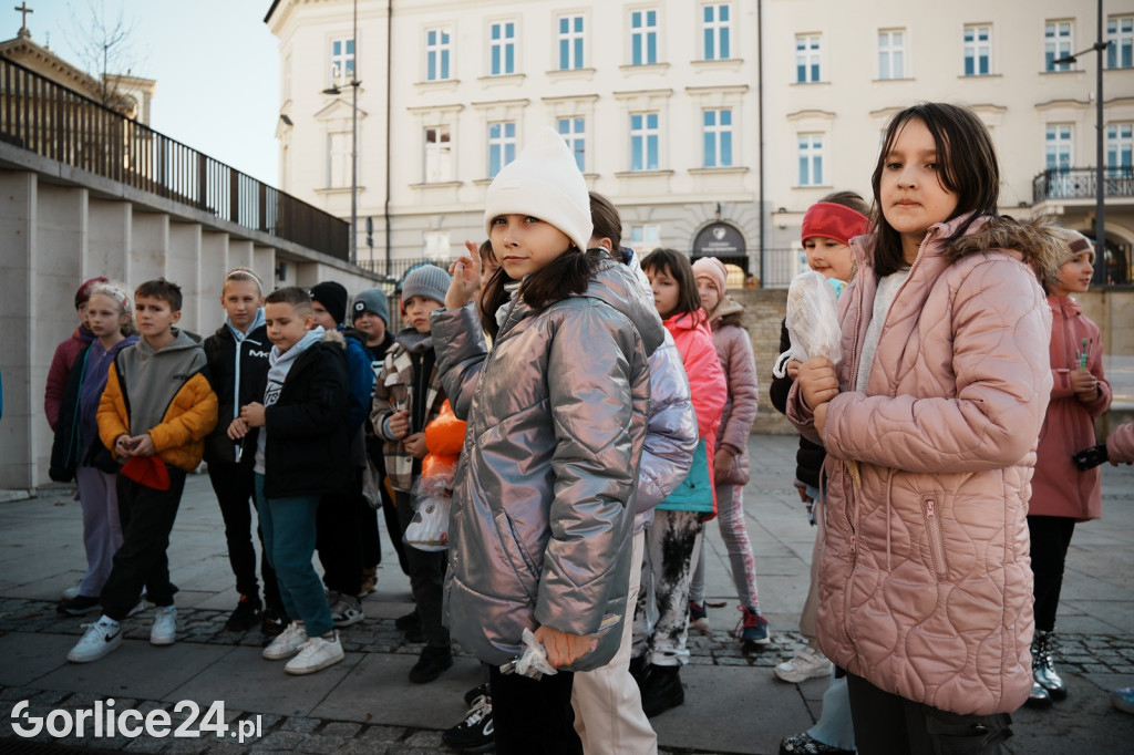 Happening na gorlickim Rynku 