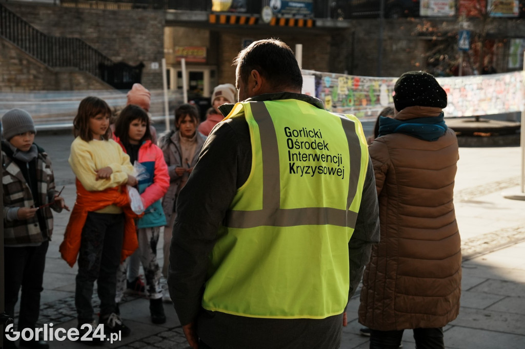 Happening na gorlickim Rynku 