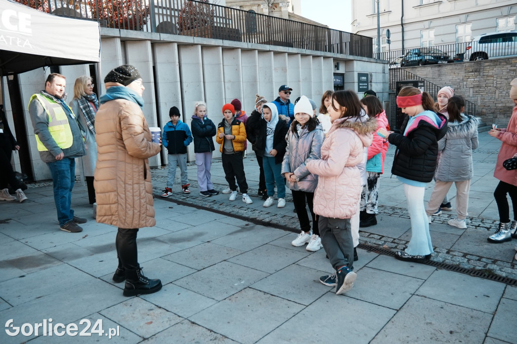 Happening na gorlickim Rynku 