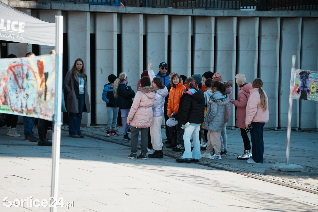 Happening na gorlickim Rynku 