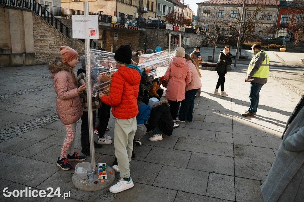 Happening na gorlickim Rynku 