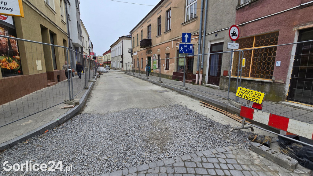 Remont ul. Piekarskiej na finiszu (09.11.)