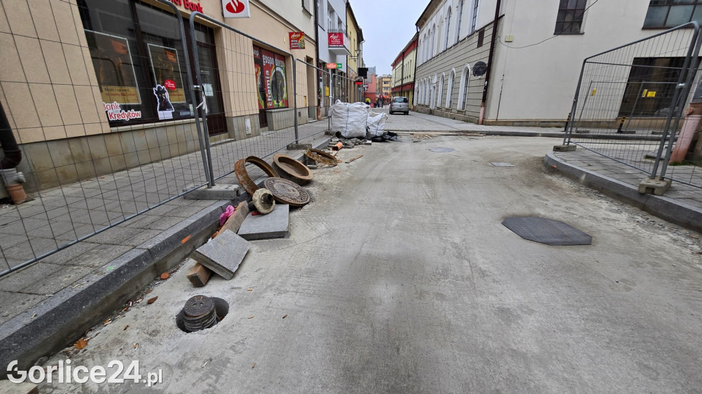 Remont ul. Piekarskiej na finiszu (09.11.)