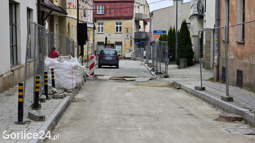Remont ul. Piekarskiej na finiszu (09.11.)
