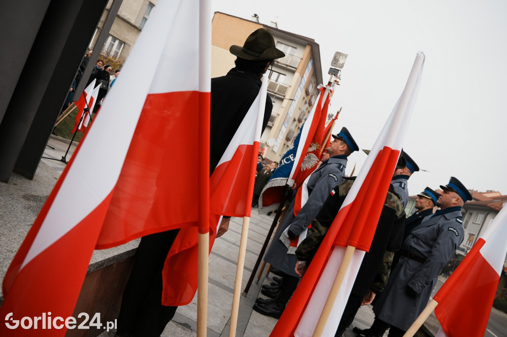 Święto Niepodległości 2024 - przemarsz ulicami Gorlic