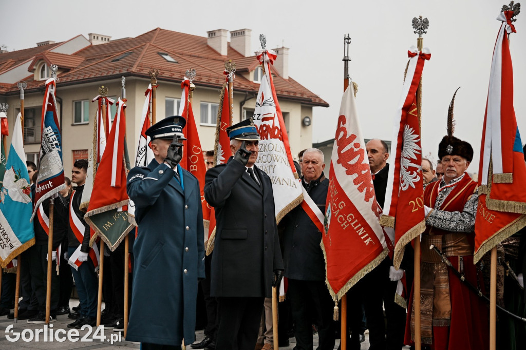 Święto Niepodległości 2024 - przemarsz ulicami Gorlic