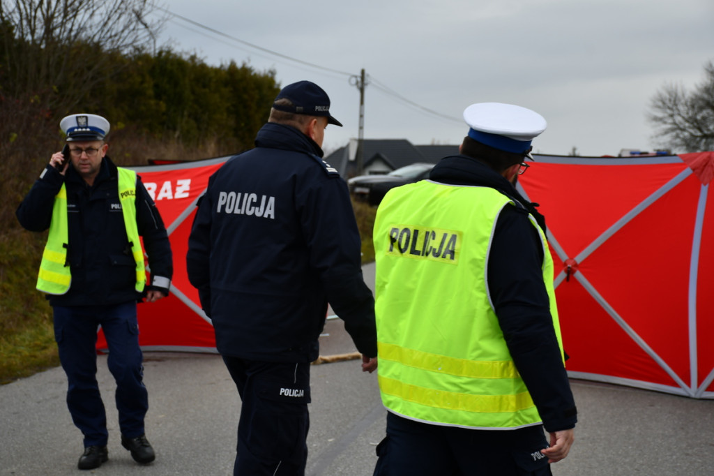 Śmiertelny wypadek k. Jasła
