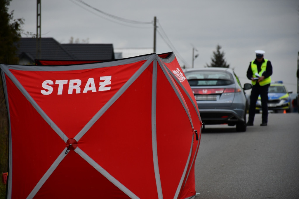 Śmiertelny wypadek k. Jasła
