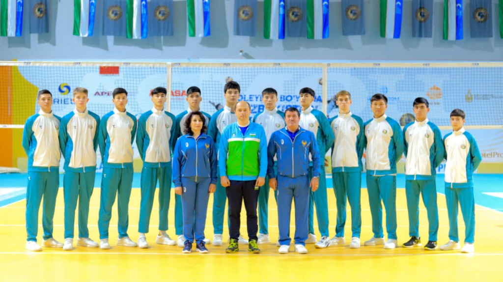 Reprezentacja Uzbekistanu na zgrupowaniu w Bobowej
