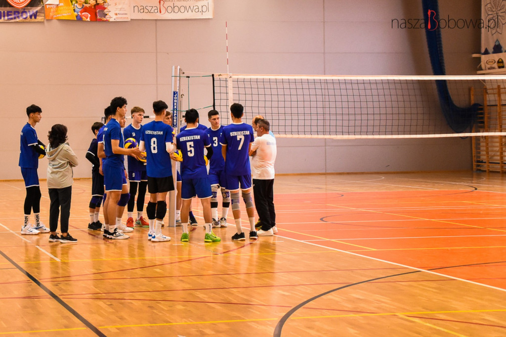 Reprezentacja Uzbekistanu na zgrupowaniu w Bobowej