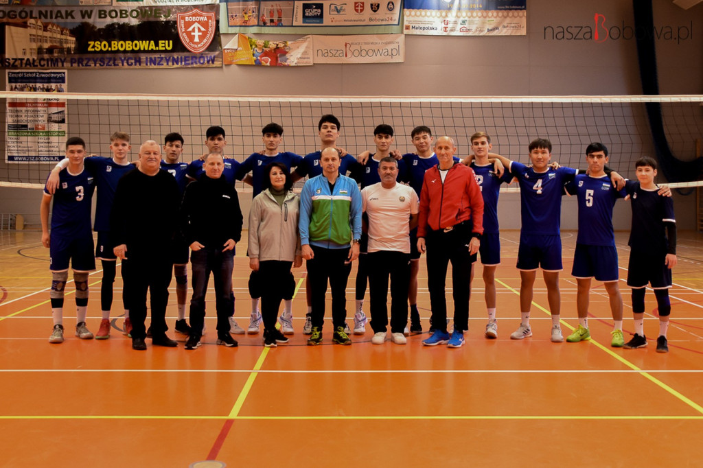 Reprezentacja Uzbekistanu na zgrupowaniu w Bobowej