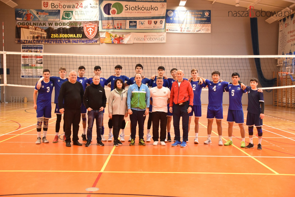 Reprezentacja Uzbekistanu na zgrupowaniu w Bobowej