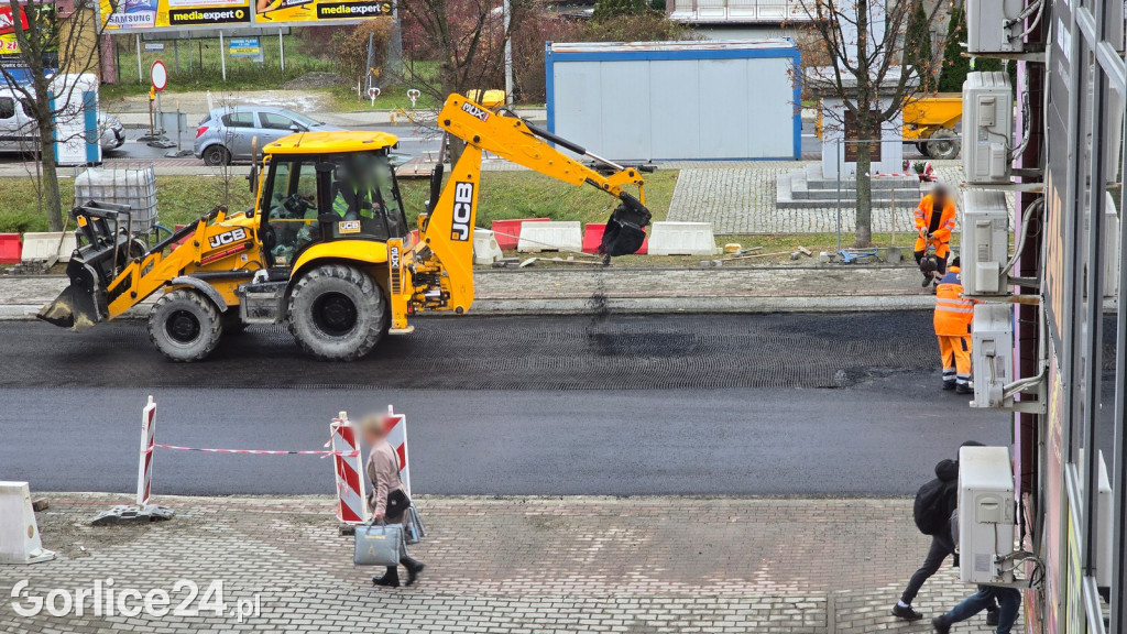 Remont ulicy Bieckiej (24.11.)