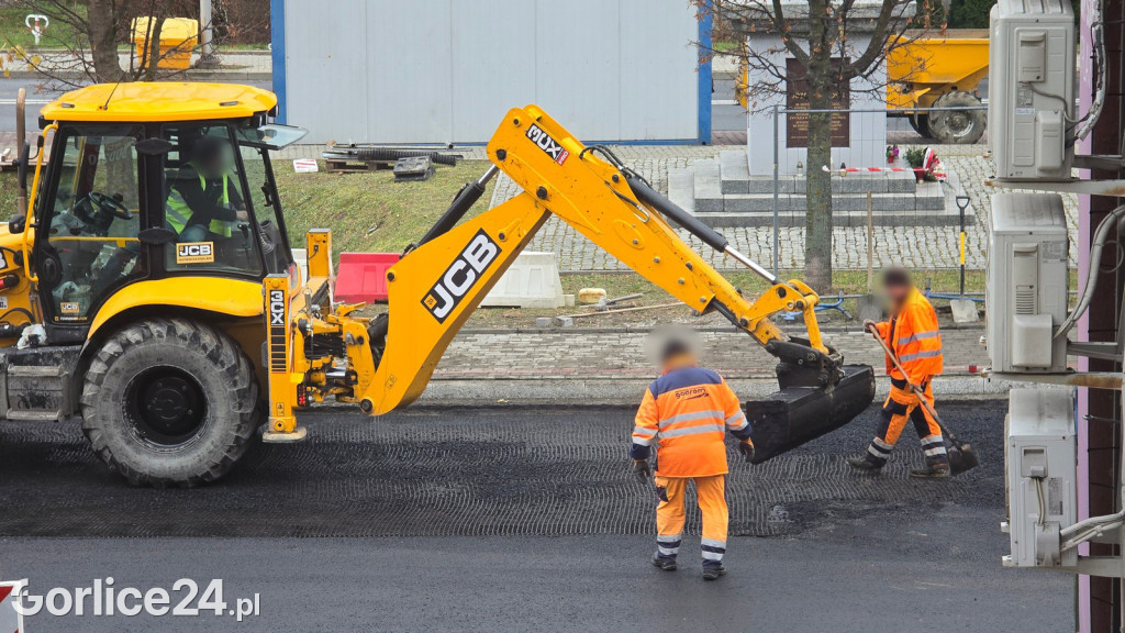 Remont ulicy Bieckiej (24.11.)