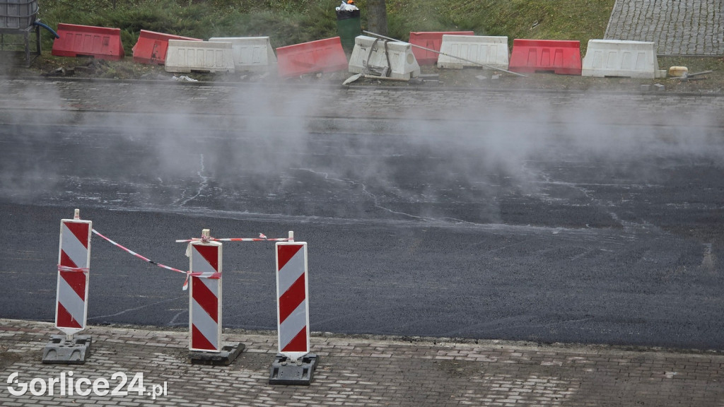 Remont ulicy Bieckiej (24.11.)