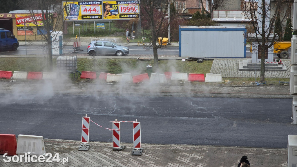 Remont ulicy Bieckiej (24.11.)