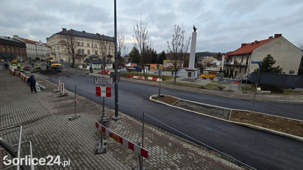 Remont ulicy Bieckiej (24.11.)