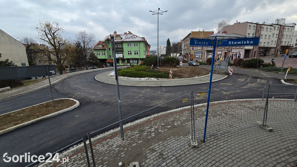 Remont ulicy Bieckiej (24.11.)