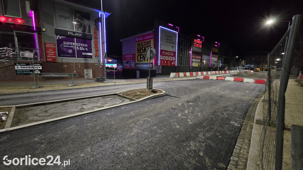 Remont ulicy Bieckiej (24.11.)