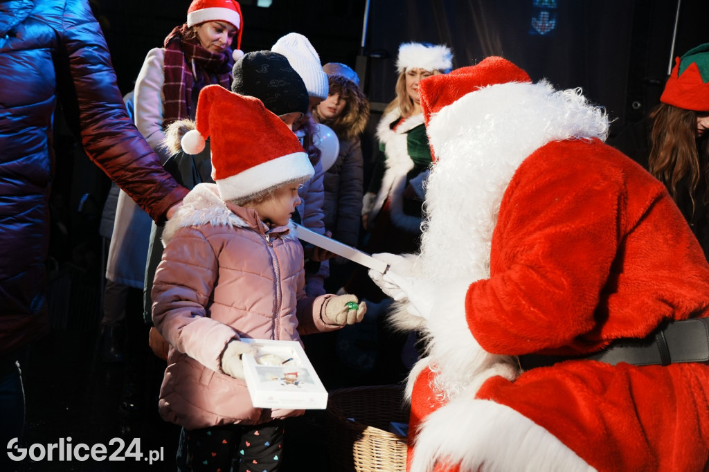 Święty Mikołaj na gorlickim Rynku (06.12.2024.)