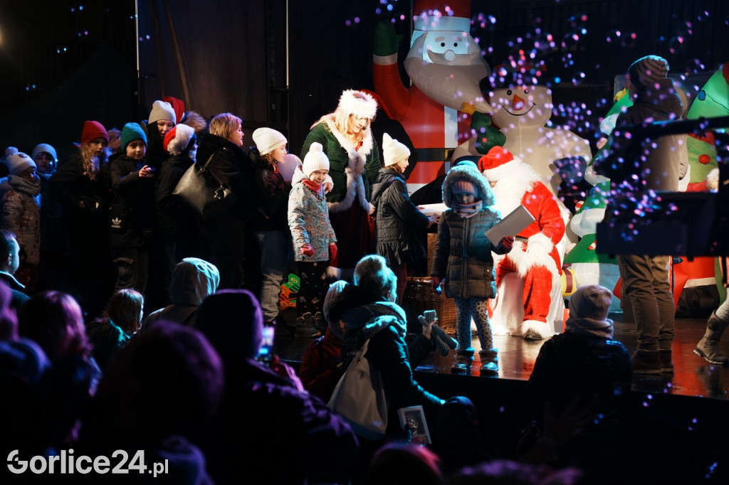 Święty Mikołaj na gorlickim Rynku (06.12.2024.)