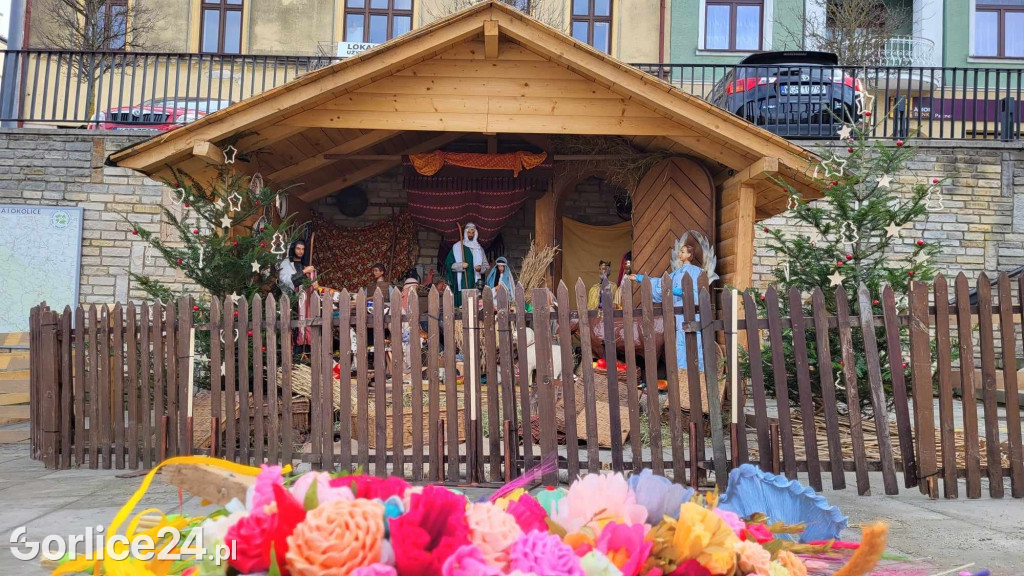 Szopka na gorlickim Rynku