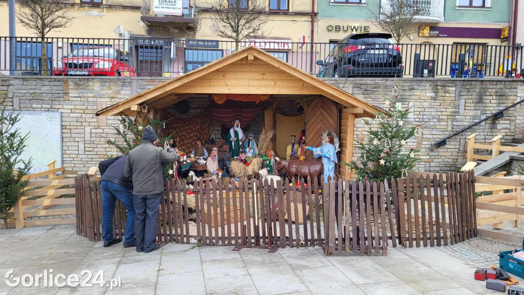 Szopka na gorlickim Rynku