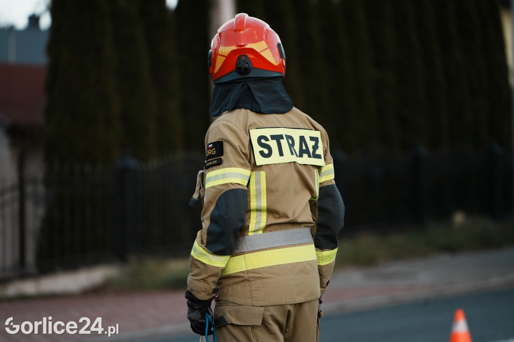 Kolizja na ul. Sikorskiego (21.12.)