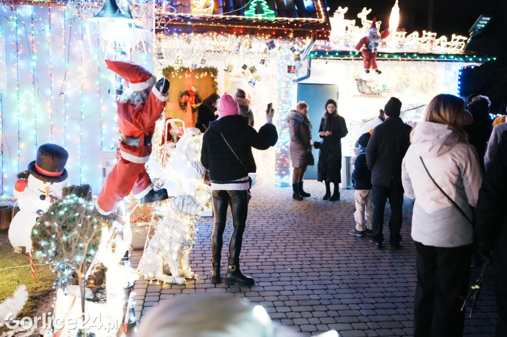 Najbardziej rozświetlony dom w Gorlicach - 25.12.2024
