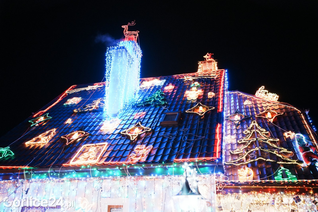 Najbardziej rozświetlony dom w Gorlicach - 25.12.2024