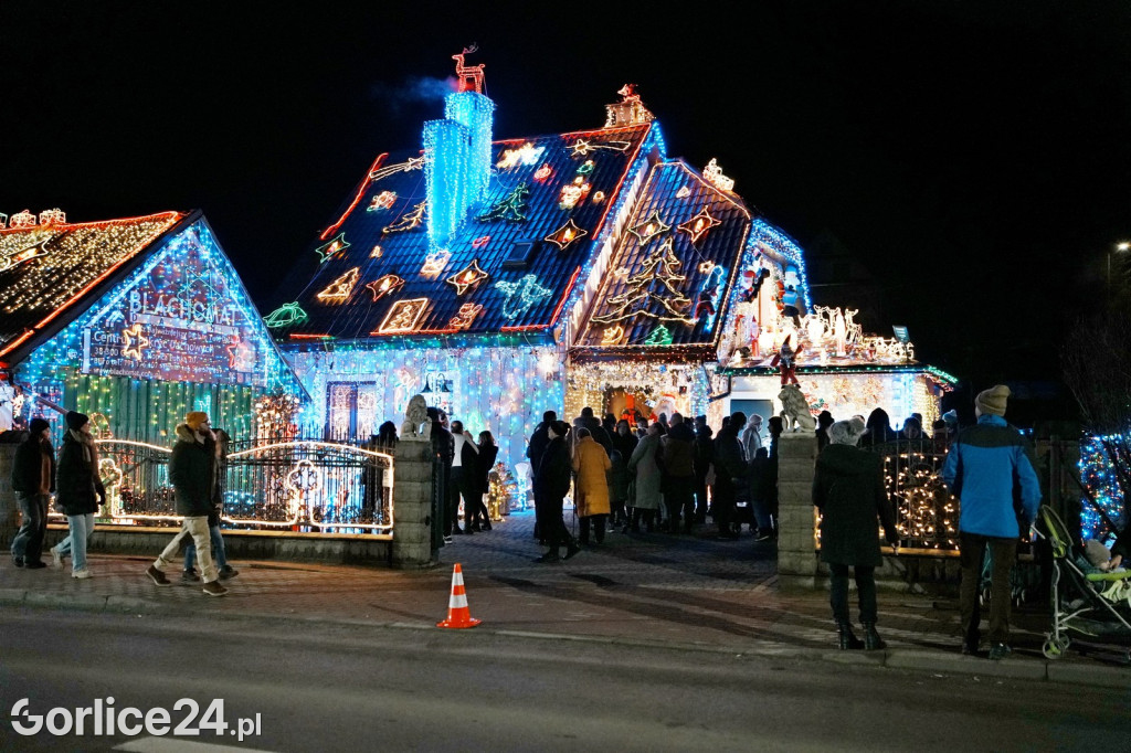 Najbardziej rozświetlony dom w Gorlicach - 25.12.2024