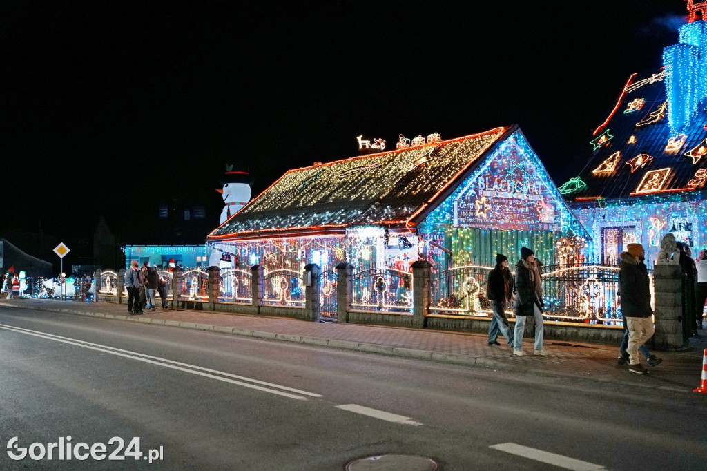 Najbardziej rozświetlony dom w Gorlicach - 25.12.2024